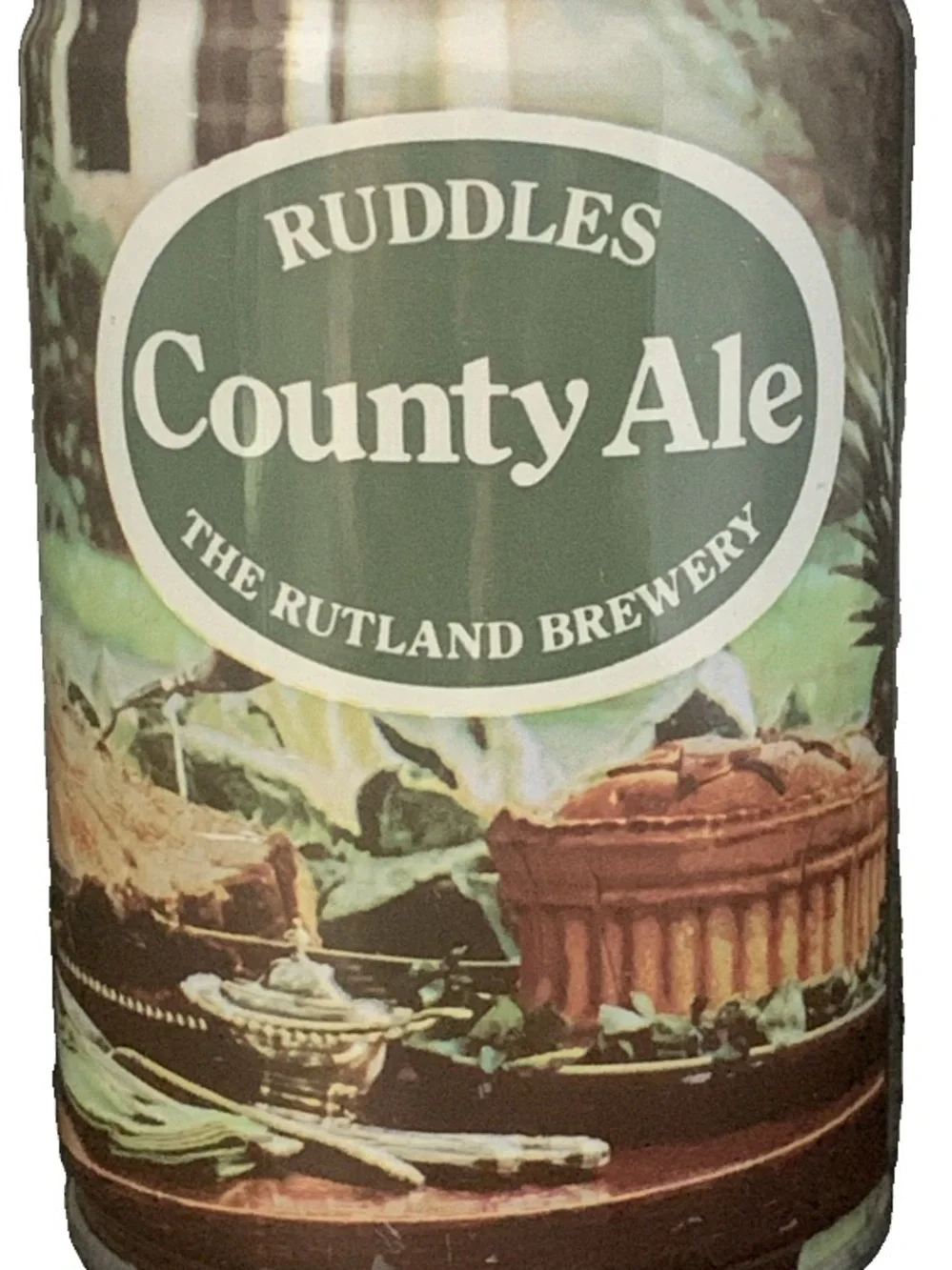 Vintage Beer Can Ruddles County Ale 8.31 Oz Pull Tab Empty Steel Can England